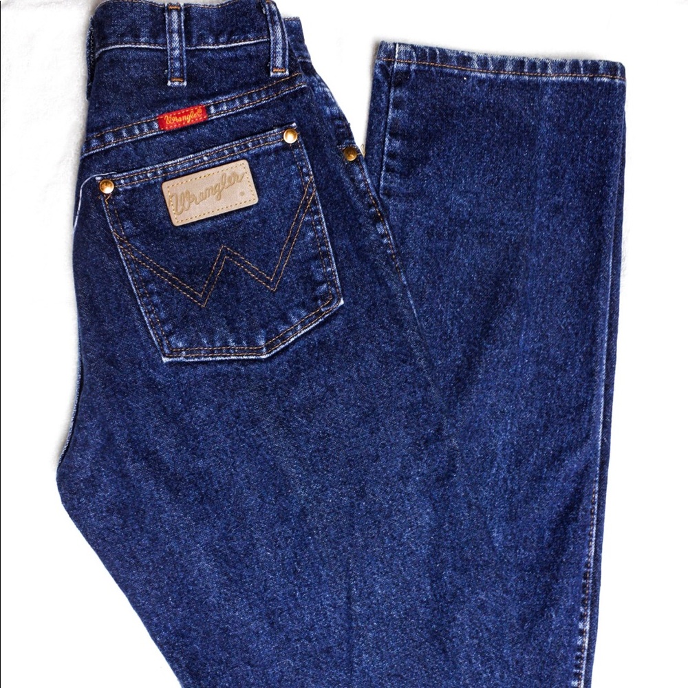 High Waisted Wrangler Jeans